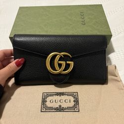 Gucci Monogram Wallet 