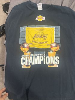 2009/2010 Lakers Back To Back Champions Shirt