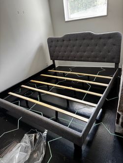 King size bed fram