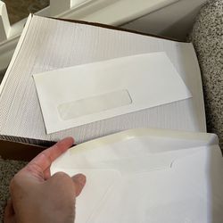500-ish Single Window Business Envelopes