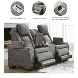 2 Person Power, Reclining Loveseat