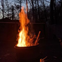 55 Gallon Burning  Steel Barrels