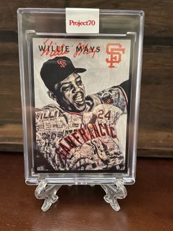 Topps Project 70 Willie Mays (by Lauren Taylor)