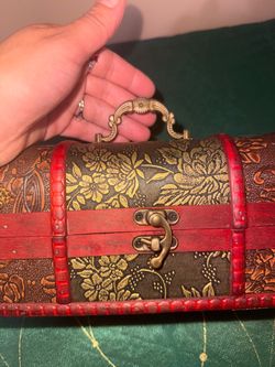 Decorative Wooden Treasure Chest Box