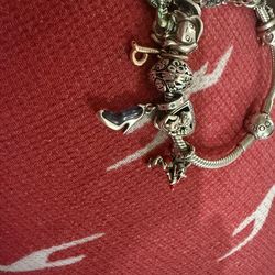 Pandora Charms  And Bracelet