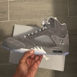 Jordan 5 wolf grey