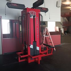 4 stack Lat Pull Tower