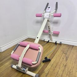 New EPHESPORT Adjustable Ab Machine, Multifunctional Ab Workout Equipment, Ab ＆ Sit Up Machine for Stomach Workout, Foldable Abdominal Trainer