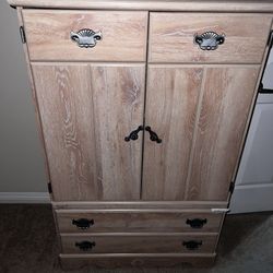 Light Beige Armoire 