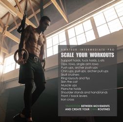 New Grey Fox Calisthenics Olympic Rings Gymnastics Rings for workout