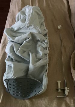 Ironing board cover NEW/Unused and Iron Cord Holder