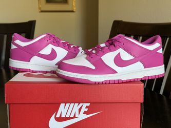 Size 7Y - Nike Dunk Low BG “Active Fuchsia” (GS)