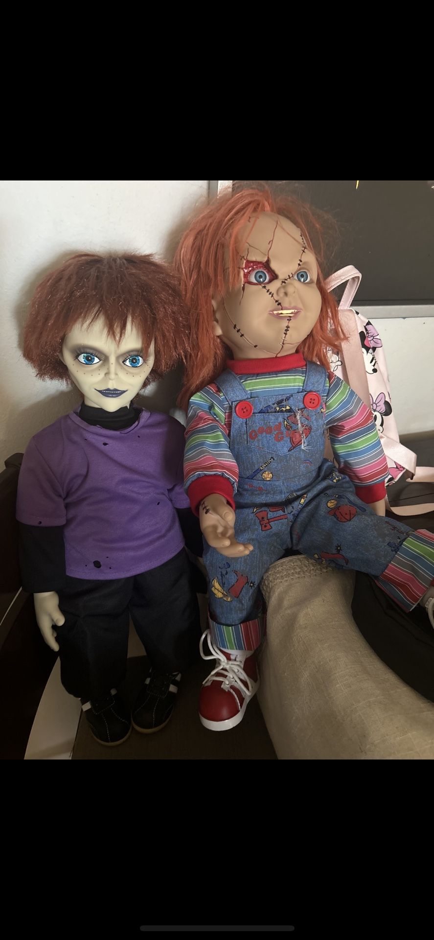 Chucky And Glen Dolls