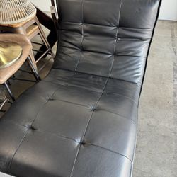 Black Lounge Chair For Sale