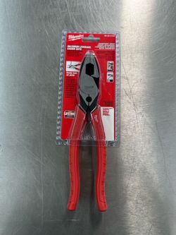 Milwaukee 9 in. High Leverage Lineman's Pliers with Crimper