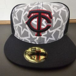 Minnesota Twins Stars And Stripes 4th Of July New Era Fitted Hat