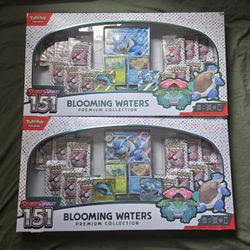 2x Pokémon 151 Blooming Waters