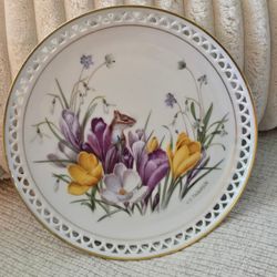 Country Garden Calendar plate February