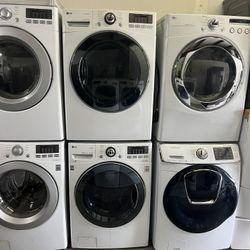 Samsung , whirlpool , LG , Kenmore , Washers And Dryers Sets , With Warranty 