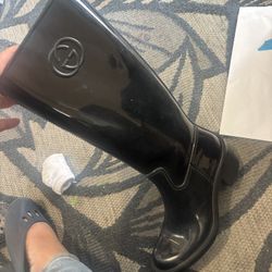 Gucci Vinyl Boots 