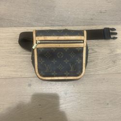 Louis Vuitton Bosphore Belt Bag Brown Canvas