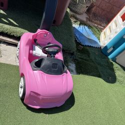 Pushing Car