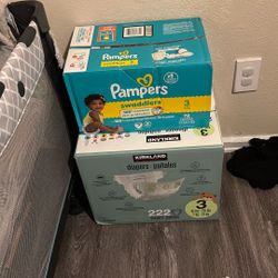 Size 3 Pampers Unopened And Unused 