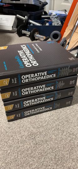 Campbell’s Operative Orthopedics Fourteenth edition volume one-four textbooks