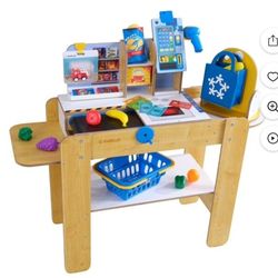 Kid Kraft Pretend Play Grocery Store Kitchen Kids Play Toy Accessories 