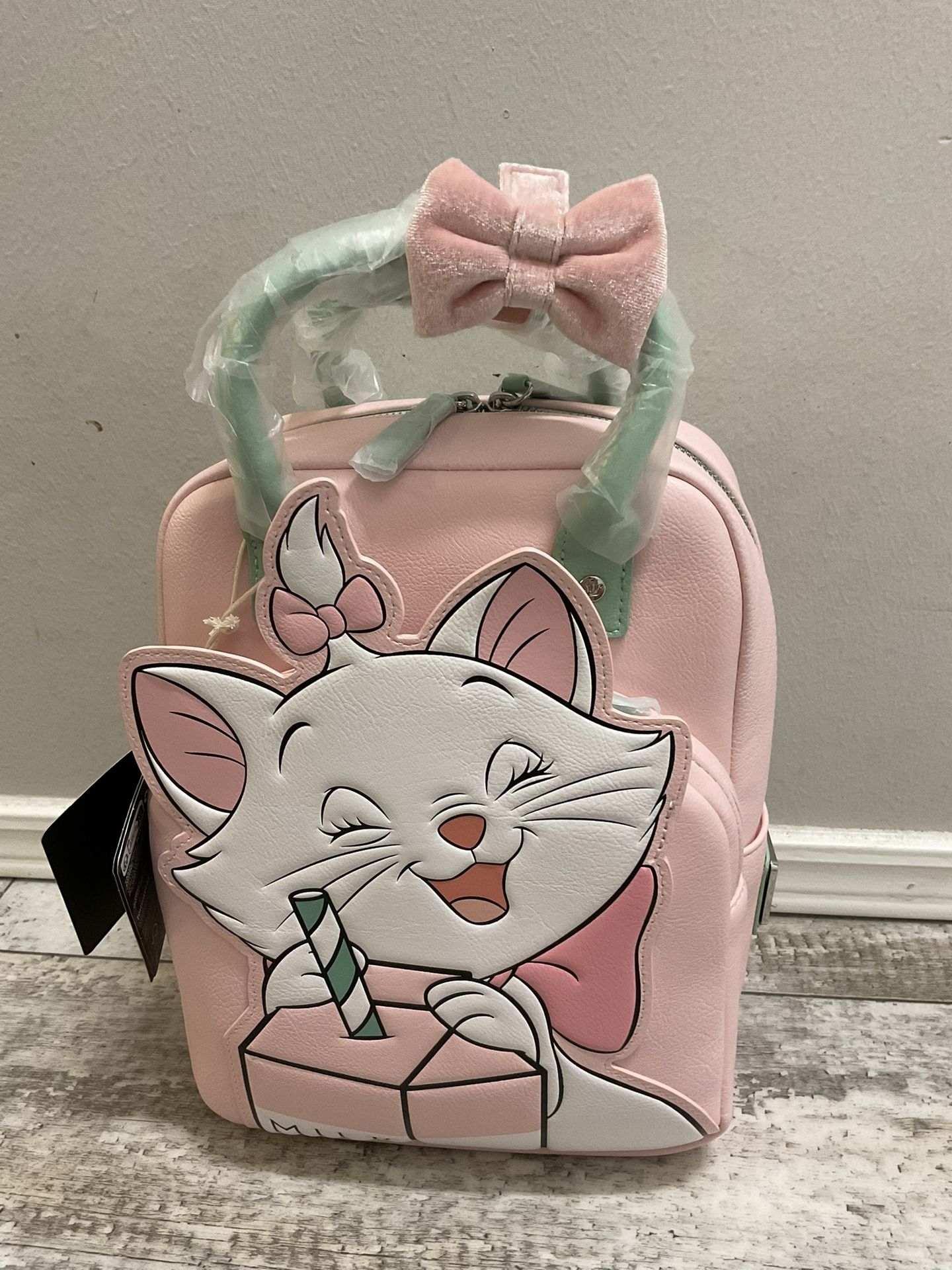 NWT Loungefly Marie Milk Carton Backpack