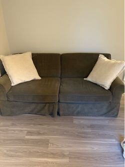 Green couch
