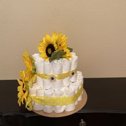 Diaper Cakes For Baby Shower