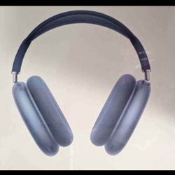 apple air max headphone sky blue