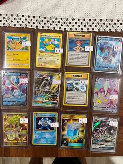 Pokémon cards for sale priced individually Tcg vintage modern rare mint