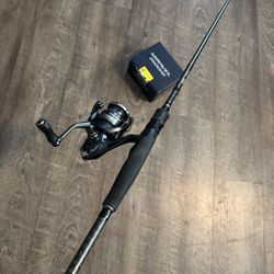 Phenix Custom Blank East County Rod And Miravel Reel New Fishing Combo. 