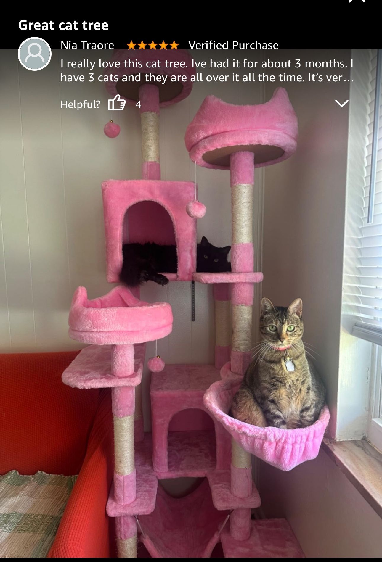 YITAHOME Tall Cat Tree for Indoor Cats, 75 inch Multi-Level Cat Tower with Cat Condos, Top Perches, Sisal Ramp Scratching Posts, Cozy Basket,Hammocks,