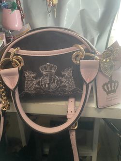 Juicy Couture Classic Scottie Dogs satchel Bag