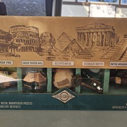 Wood & Metal Brainteaser Puzzles 