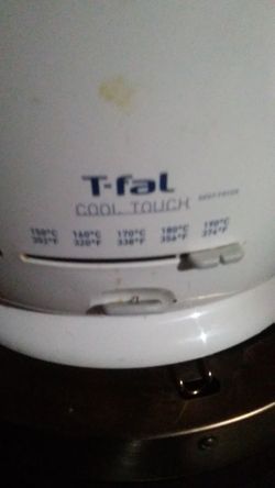 T-Fal deep fryer 302 -376 f