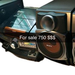 Sony Stereo Home Loud Bass 
