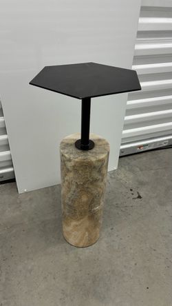 Marble Base side table