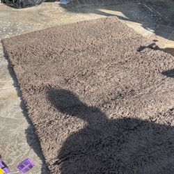 Used Brown Rug 