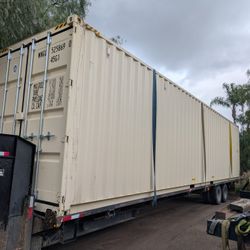 40 Foot High Cube New 1 Trip Shipping Container Conex Box Storage Shed Sea Train
