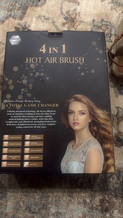 Hair dryer brush