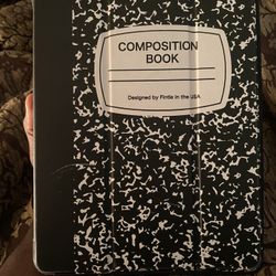 Composition Book iPad Case