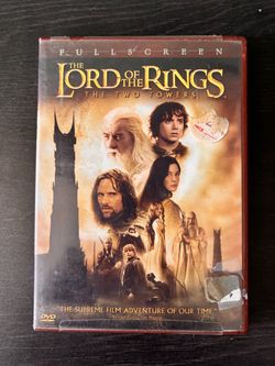 Lord of the Rings: The Two Towers DVD