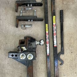 10k Used 4 Point Sway Equalizer Weigh Distribution Hitch