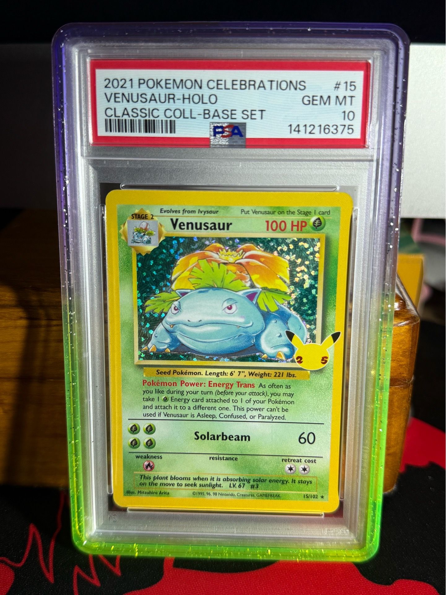 Venusaur celebrations PSA10