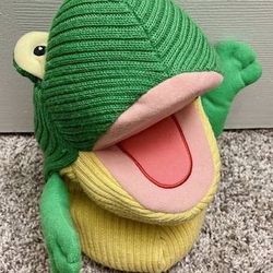 Crochet Plush Puppet Frog