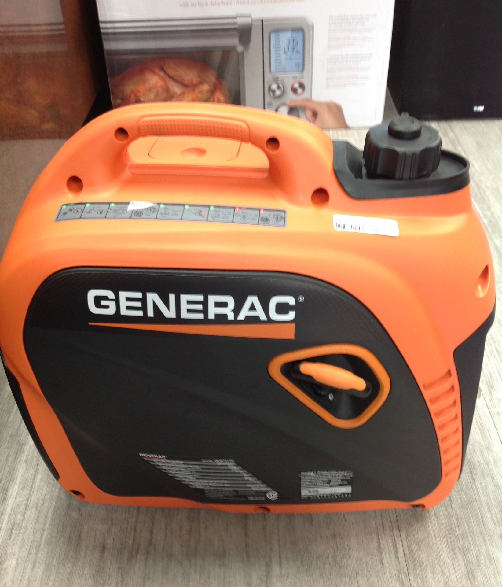 GENERAC POWER SYSTEMS 2200 watt inverter gasoline portable generator